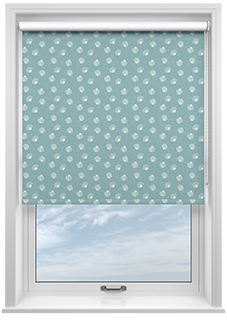 Periwinkle, Aqua - Twist&Fit Roller Blind